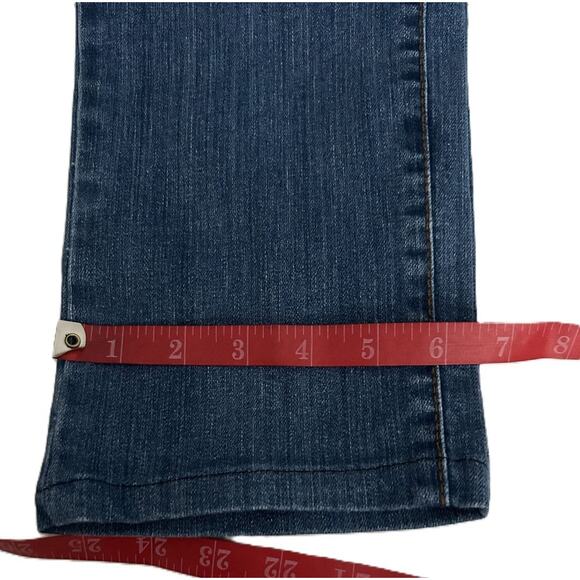 NWOT Kenneth Cole Reaction Straight Leg Ankle Med Wash Denim Mid-Rise Jeans -10 - Picture 14 of 14